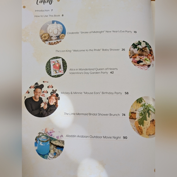 Entertaining with Disney - party planning book w/ free gift! - Picture 5 of 6